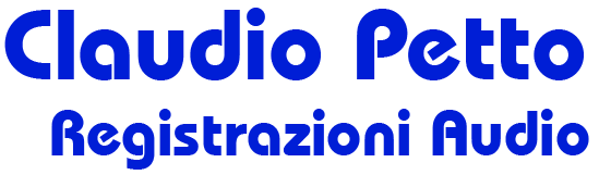 Claudio Petto Registrazioni Audio